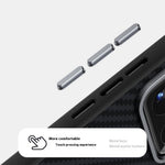 ABEEL For Xiaomi 15S Pro Magnetic Case Wide Carbon Fiber Texture Back Cover