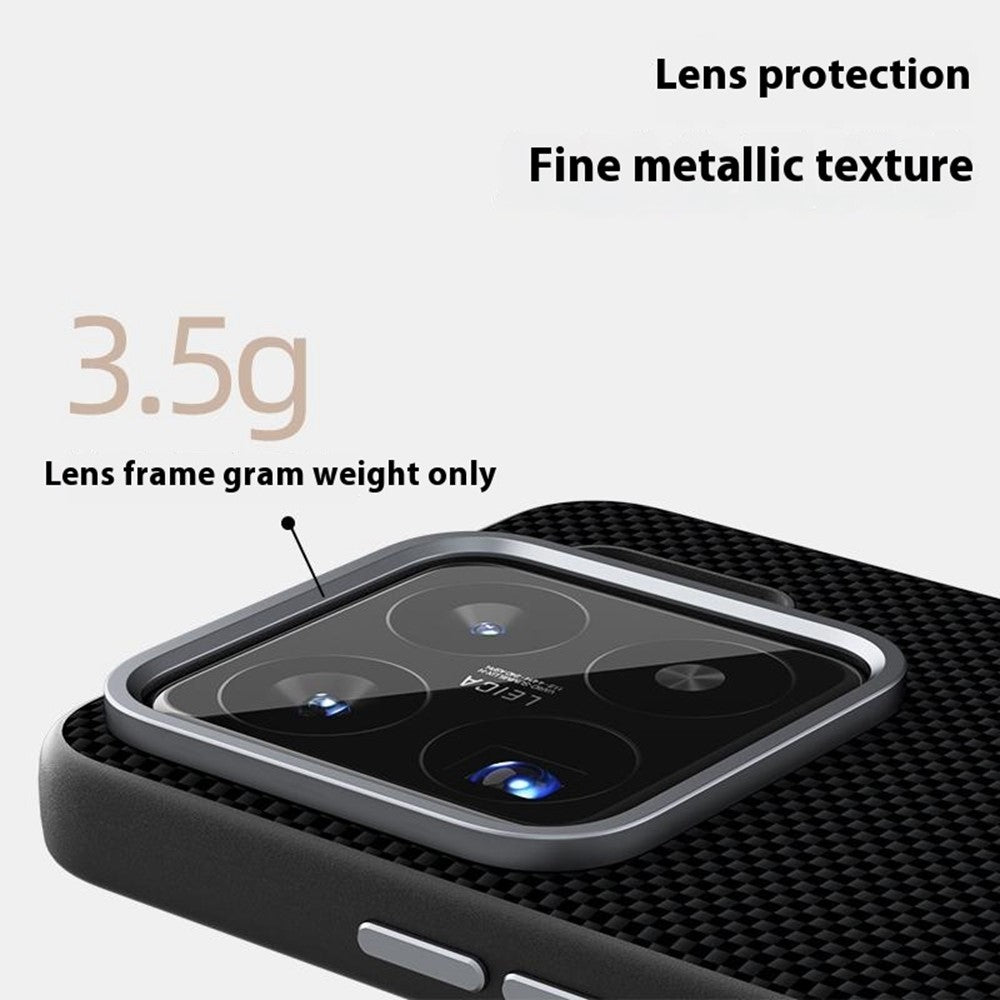 ABEEL For Xiaomi 15S Pro Magnetic Case Printed PC TPU Aluminum Alloy Leather Phone Cover