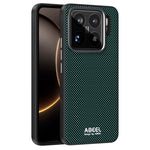 ABEEL For Xiaomi 15S Pro Magnetic Case Printed PC TPU Aluminum Alloy Leather Phone Cover
