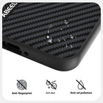 ABEEL Magnetiskt Skal För Xiaomi 15S Pro PC + TPU + Aluminiumlegering + PU-läder Slimmat mobilskal