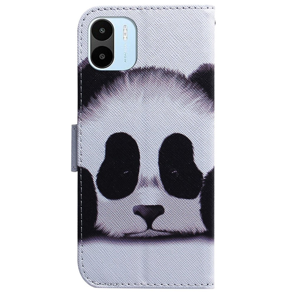 For Xiaomi Redmi A1 4G / A2 4G Pattern Printing Flip Case PU Leather Stand Wallet Magnetic Clasp Shockproof Phone Cover