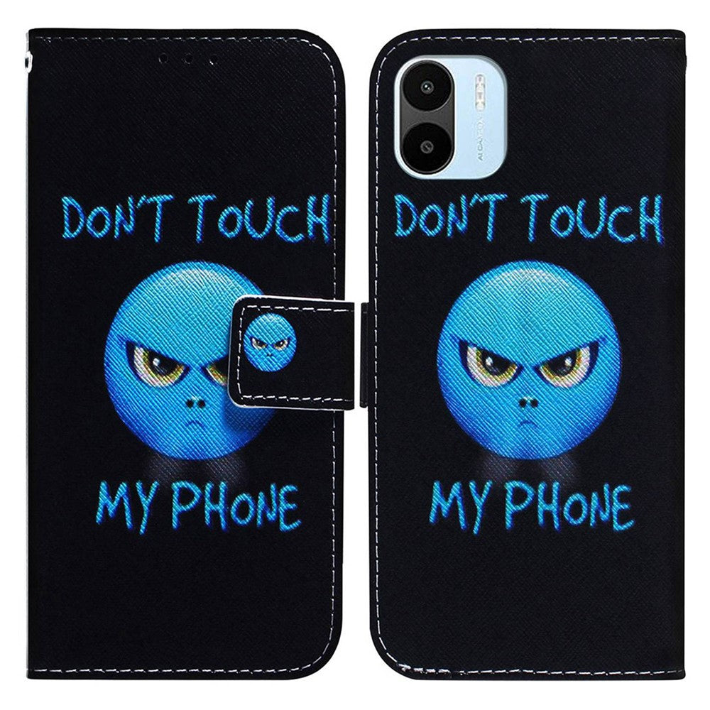 For Xiaomi Redmi A1 4G / A2 4G Pattern Printing Flip Case PU Leather Stand Wallet Magnetic Clasp Shockproof Phone Cover