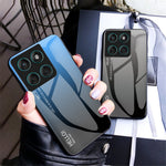 For Motorola Edge 60 Fusion 5G / Edge 60 5G  Case Anti-Scratch Tempered Glass + PC + TPU Phone Cover