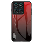 For Motorola Edge 60 Fusion 5G / Edge 60 5G  Case Anti-Scratch Tempered Glass + PC + TPU Phone Cover