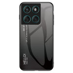 For Motorola Edge 60 Fusion 5G / Edge 60 5G  Case Anti-Scratch Tempered Glass + PC + TPU Phone Cover