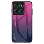 For Motorola Edge 60 Fusion 5G / Edge 60 5G  Case Anti-Scratch Tempered Glass + PC + TPU Phone Cover