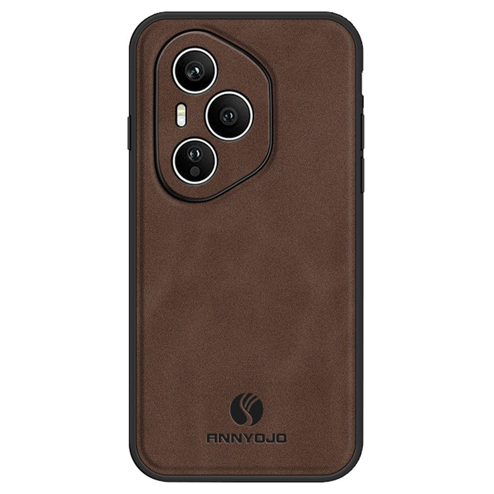 ANNYOJO For Honor 400 Pro 5G (Global) Cover i PU-læder + PC + TPU, Anti-Drop Telefoncover Bagside