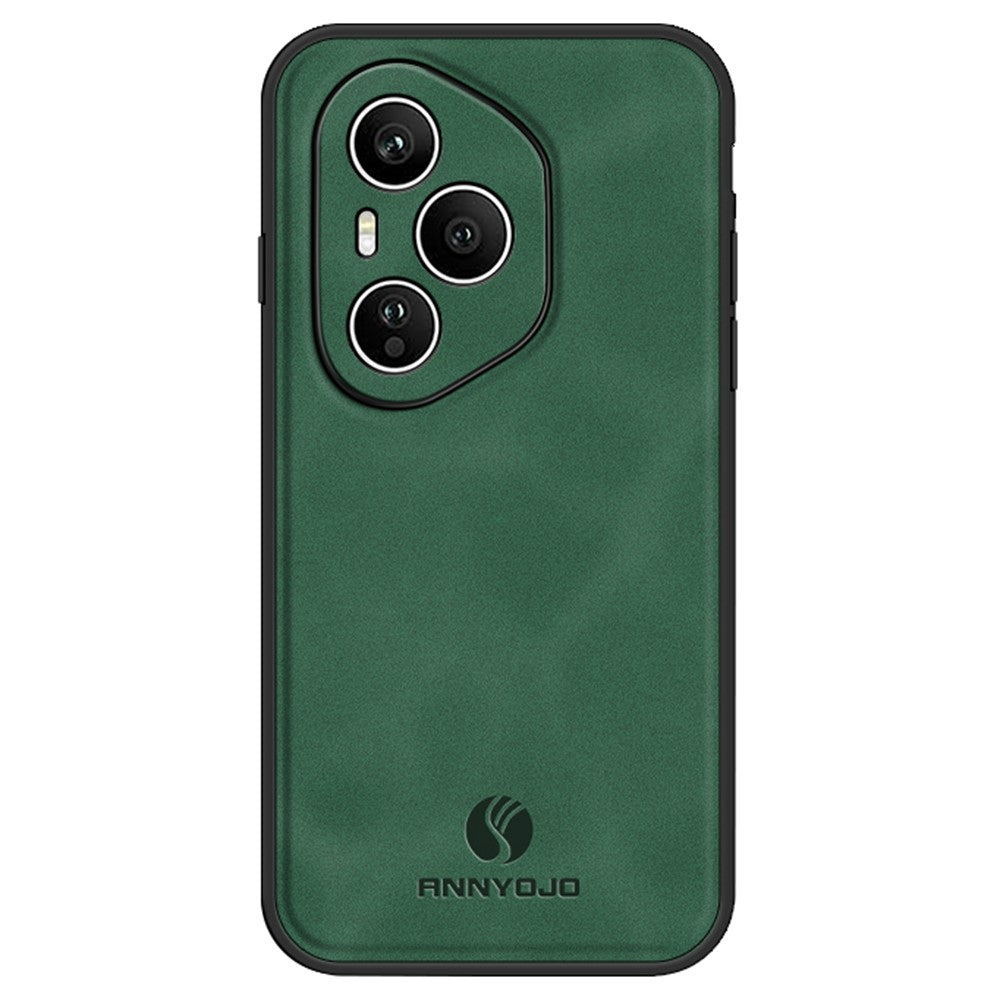 ANNYOJO For Honor 400 Pro 5G (Global) Cover i PU-læder + PC + TPU, Anti-Drop Telefoncover Bagside