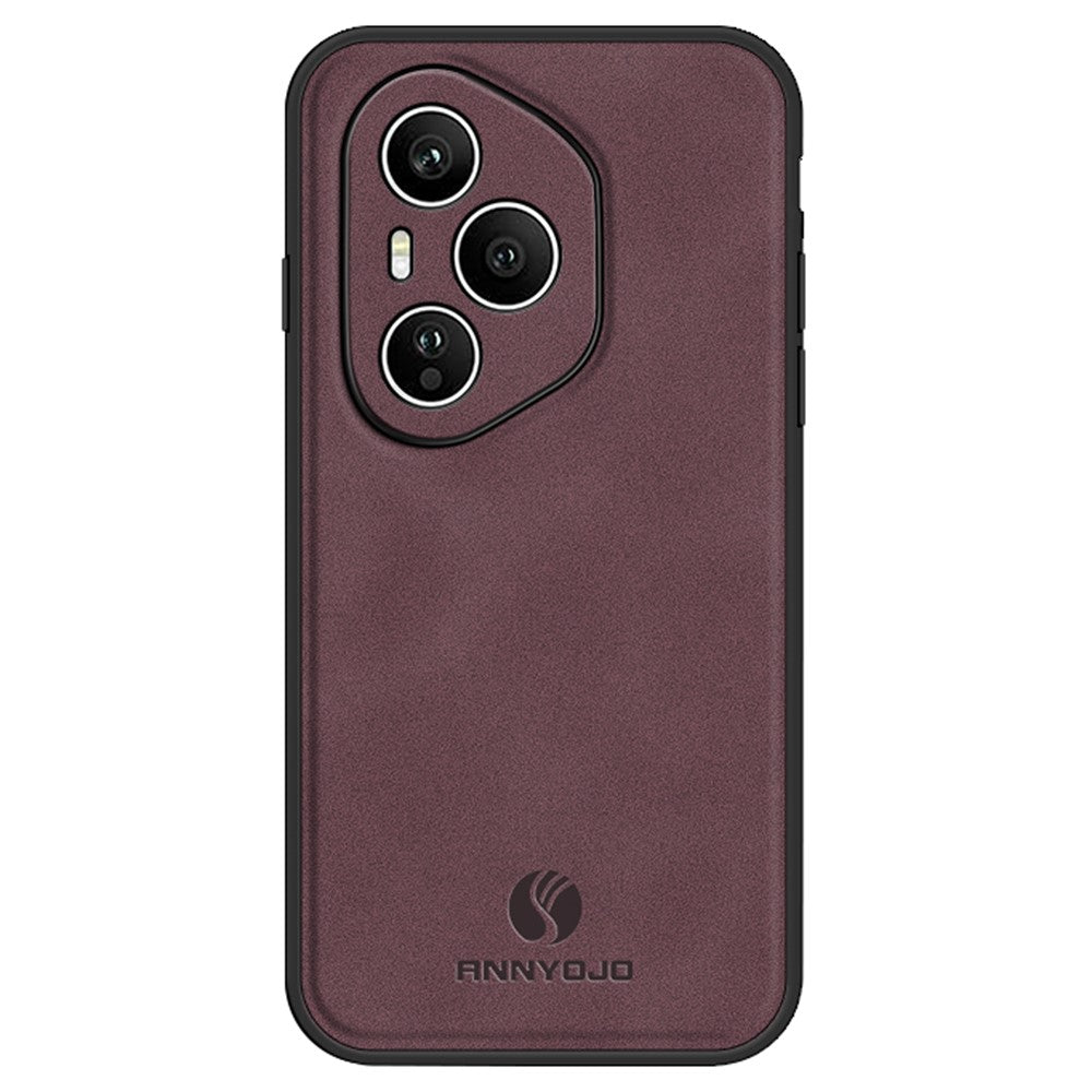 ANNYOJO For Honor 400 Pro 5G (Global) Cover i PU-læder + PC + TPU, Anti-Drop Telefoncover Bagside