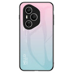 For Honor 400 Pro 5G (Global) Case Anti-Scratch Tempered Glass + PC + TPU Phone Cover