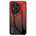 For Honor 400 Pro 5G (Global) Case Anti-Scratch Tempered Glass + PC + TPU Phone Cover