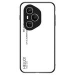For Honor 400 Pro 5G (Global) Case Anti-Scratch Tempered Glass + PC + TPU Phone Cover
