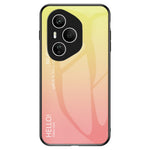 For Honor 400 Pro 5G (Global) Case Anti-Scratch Tempered Glass + PC + TPU Phone Cover
