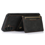 Til Samsung Galaxy A56 5G Telefoncover Tre-fold Pung Kickstand PU Læder + TPU Bagcover