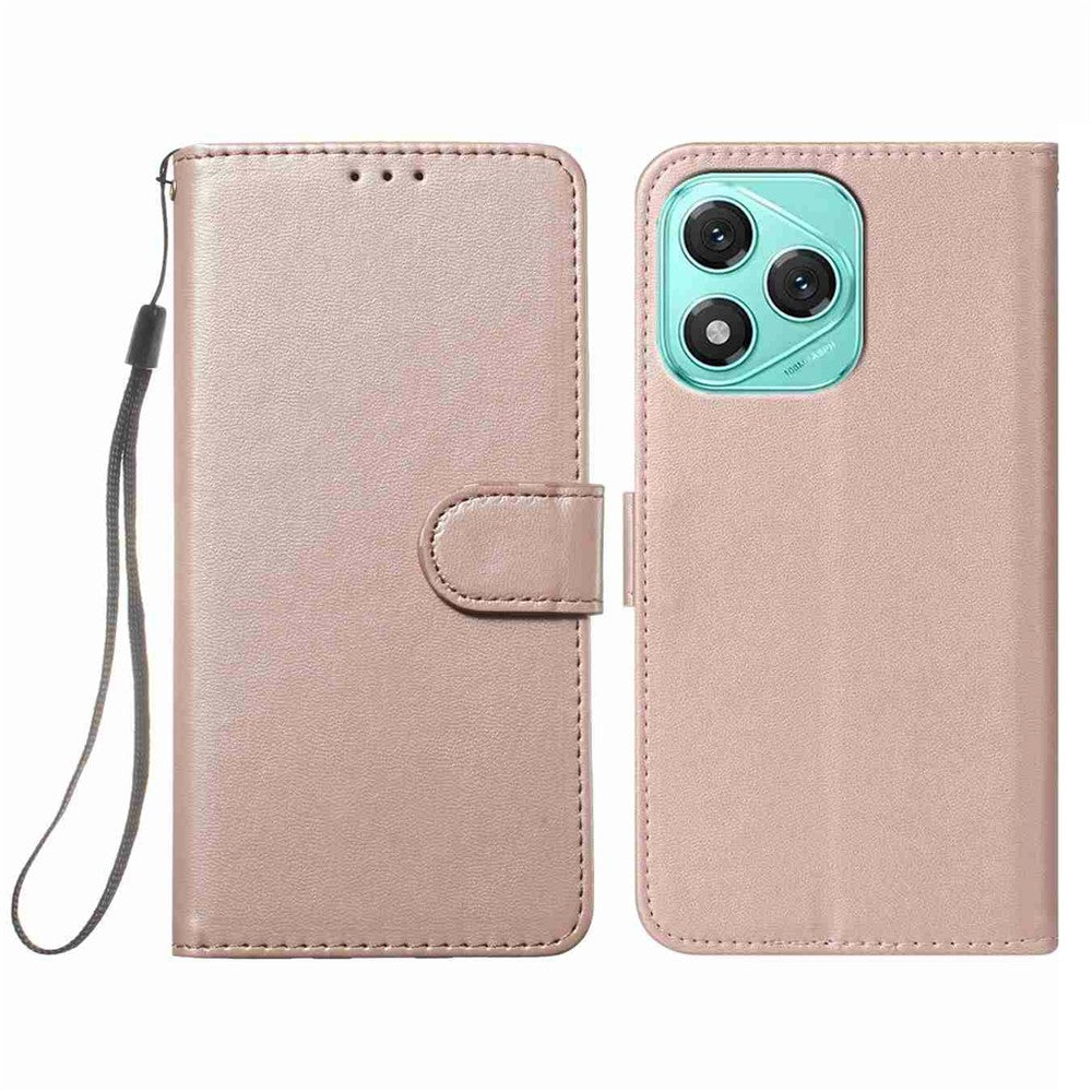 Til Honor 400 Lite 5G etui PU læder fliptelefoncover pung kortplads holder