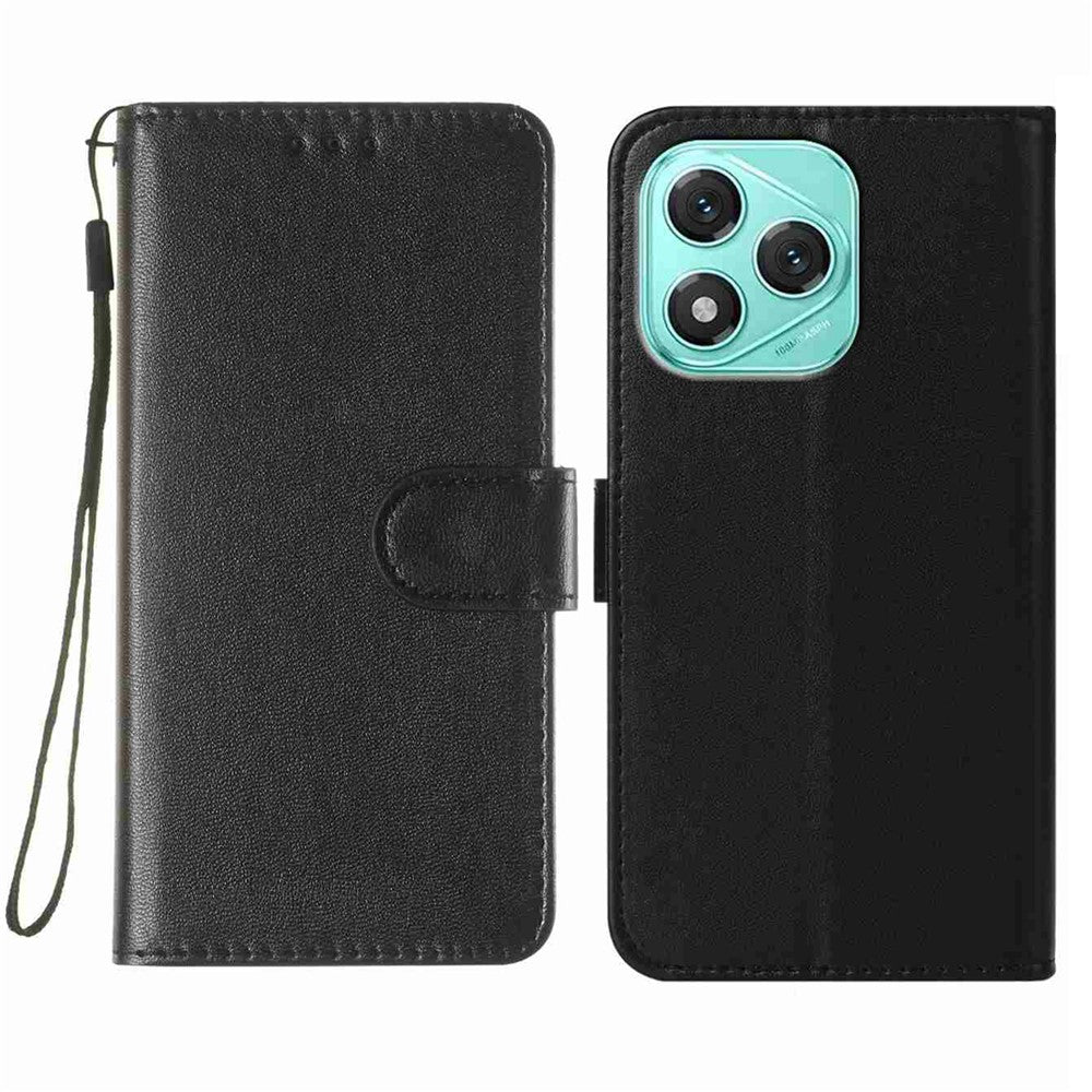 Til Honor 400 Lite 5G etui PU læder fliptelefoncover pung kortplads holder