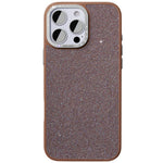 JAUCASE For iPhone 15 Pro Max Case Compatible with MagSafe Textured PU + TPU + PC Phone Back Cover