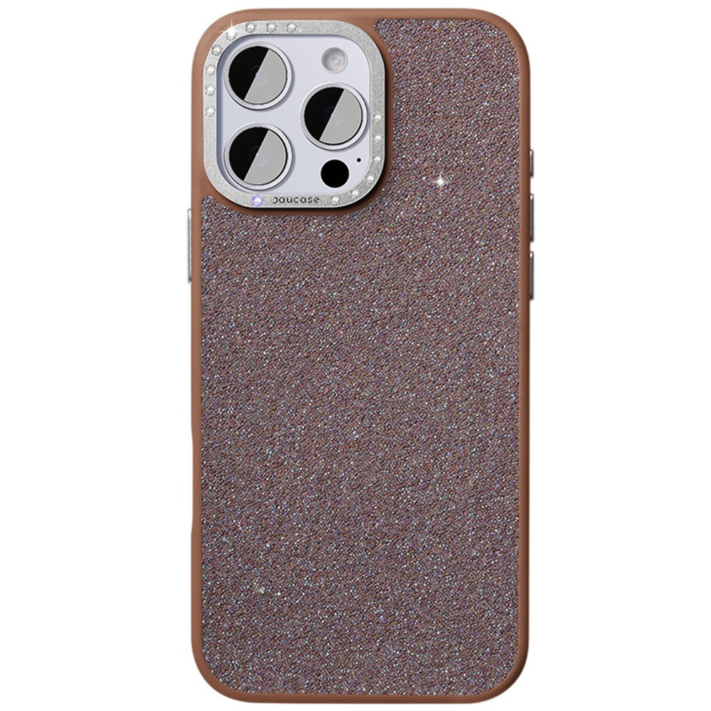 JAUCASE For iPhone 15 Pro Max Case Compatible with MagSafe Textured PU + TPU + PC Phone Back Cover