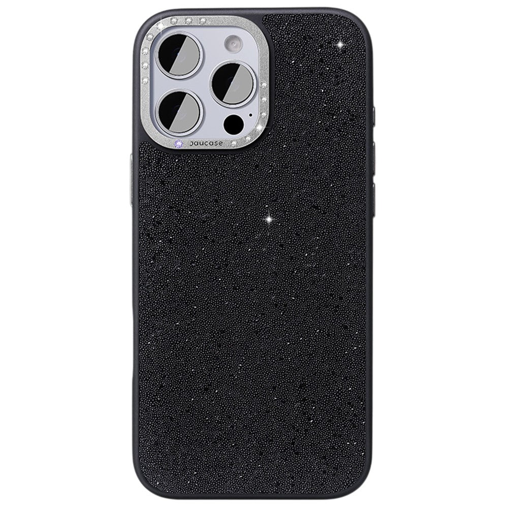 JAUCASE For iPhone 15 Pro Max Case Compatible with MagSafe Textured PU + TPU + PC Phone Back Cover