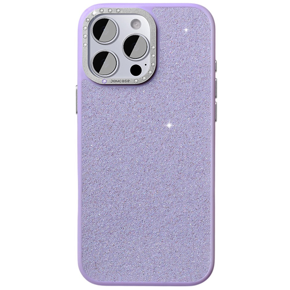 JAUCASE For iPhone 15 Pro Max Case Compatible with MagSafe Textured PU + TPU + PC Phone Back Cover