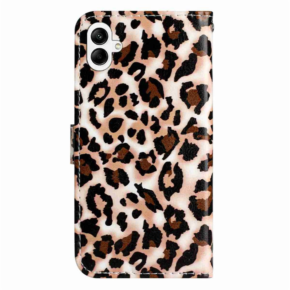 For Samsung Galaxy A08 5G / A08 4G / A07 4G Printed Pattern PU Leather Phone Cover Wallet Case with Stand