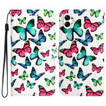 For Samsung Galaxy A08 5G / A08 4G / A07 4G Printed Pattern PU Leather Phone Cover Wallet Case with Stand
