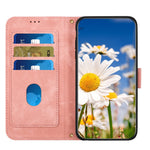 Til iPhone Air Cover i PU-læder med blomstermotiv og kortpladser/håndledsrem