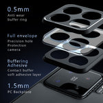 For Xiaomi 15S Pro Case Skin-Touch TPU + PC Matte Phone Back Cover, Transparent Black