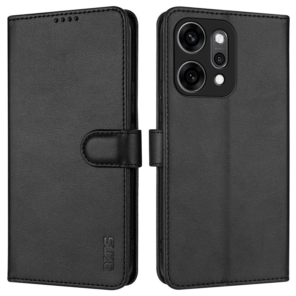 AZNS For Oppo Reno14 Pro 5G (Global) Case PU Leather Wallet Phone Cover