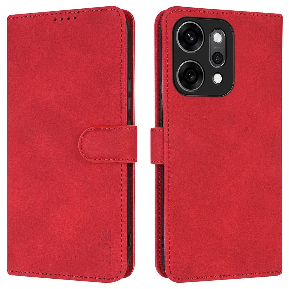 AZNS For Oppo Reno14 Pro 5G (Global) Case PU Leather Wallet Phone Cover
