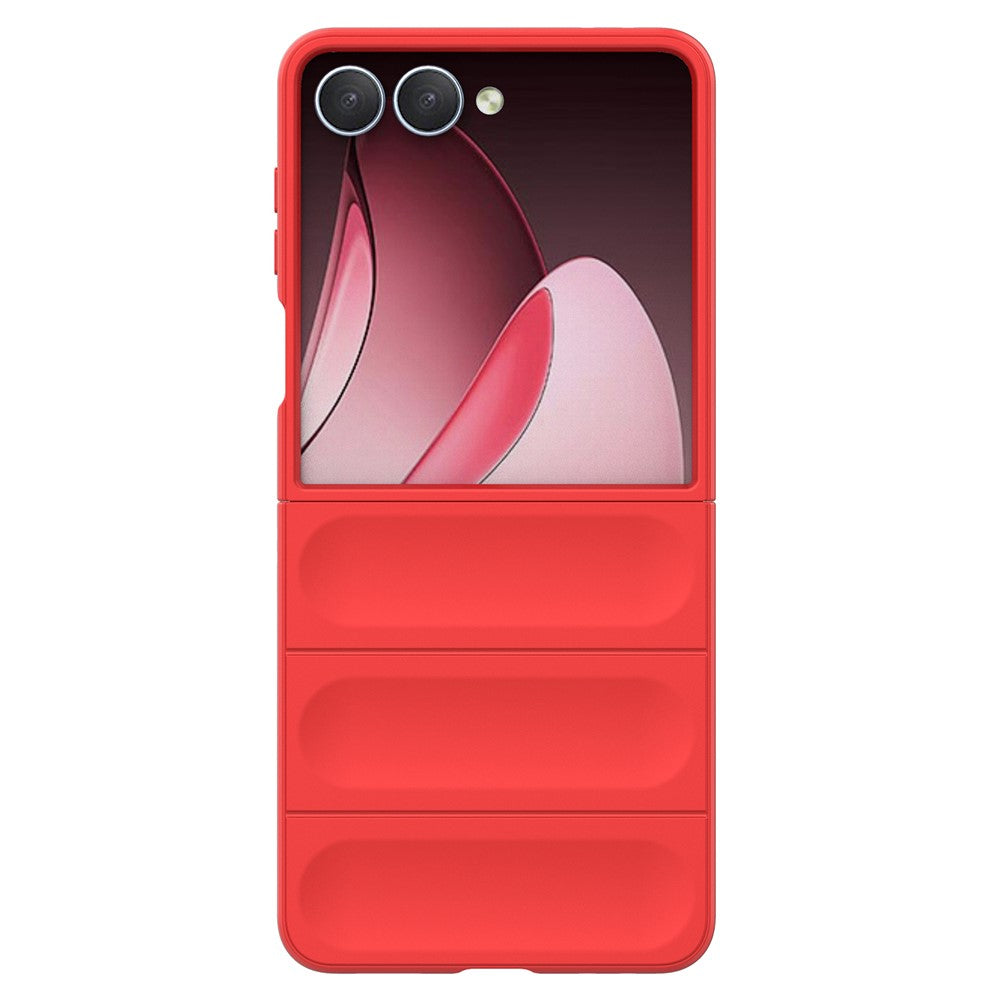 Til Samsung Galaxy Z Flip7 5G Etui Anti-Drop Blødt TPU Robust Telefon Bagcover
