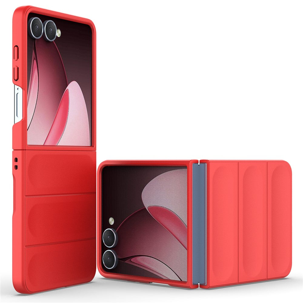 Til Samsung Galaxy Z Flip7 5G Etui Anti-Drop Blødt TPU Robust Telefon Bagcover