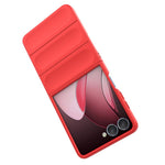 Til Samsung Galaxy Z Flip7 5G Etui Anti-Drop Blødt TPU Robust Telefon Bagcover