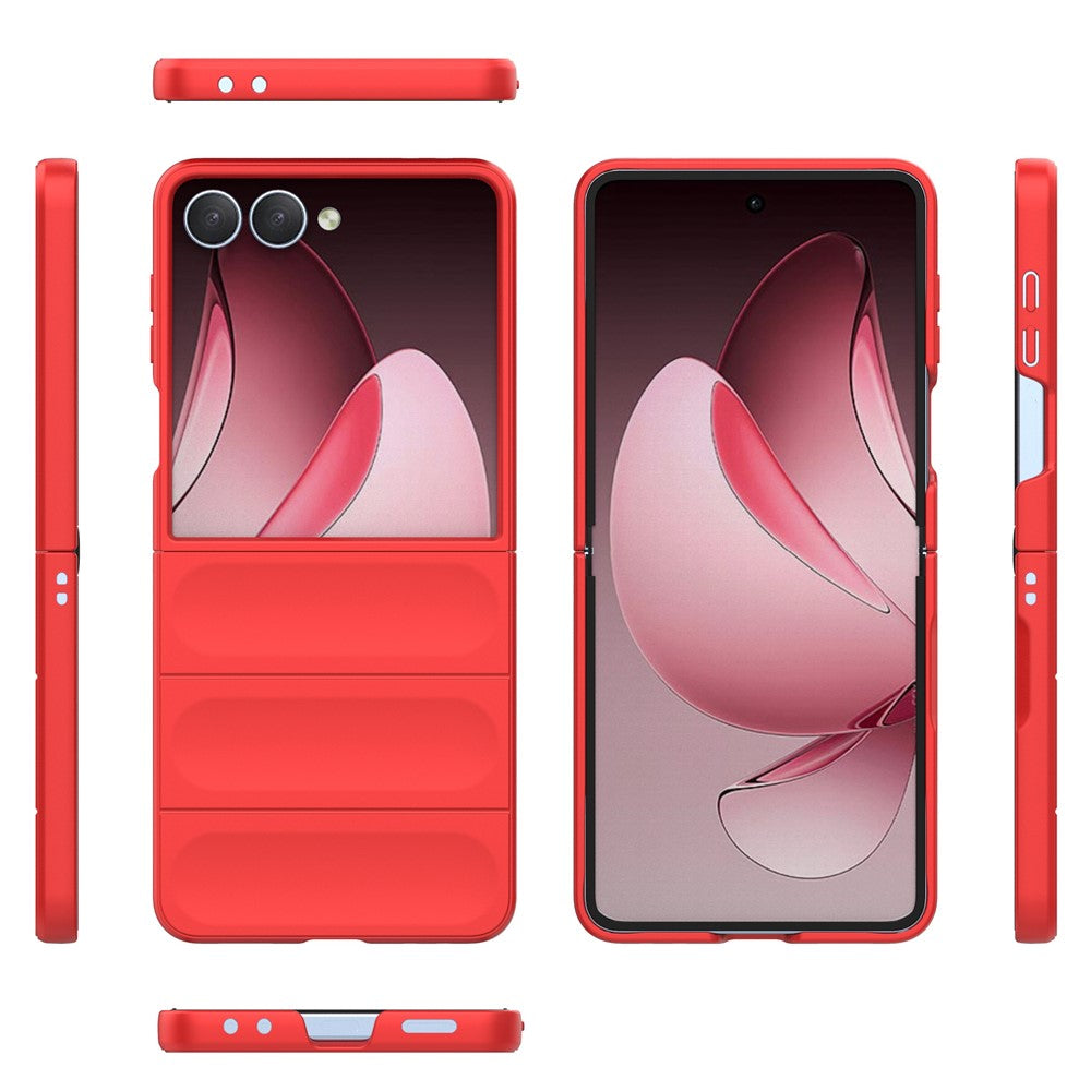 Til Samsung Galaxy Z Flip7 5G Etui Anti-Drop Blødt TPU Robust Telefon Bagcover