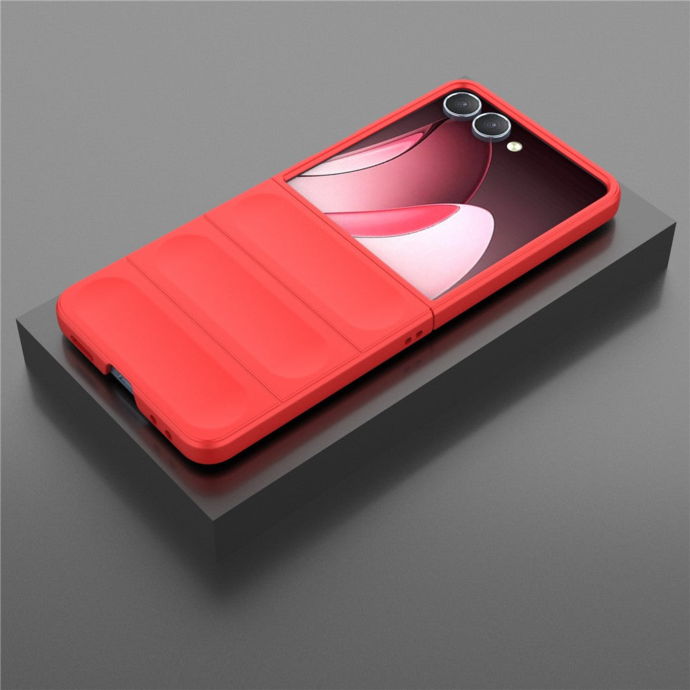 Til Samsung Galaxy Z Flip7 5G Etui Anti-Drop Blødt TPU Robust Telefon Bagcover