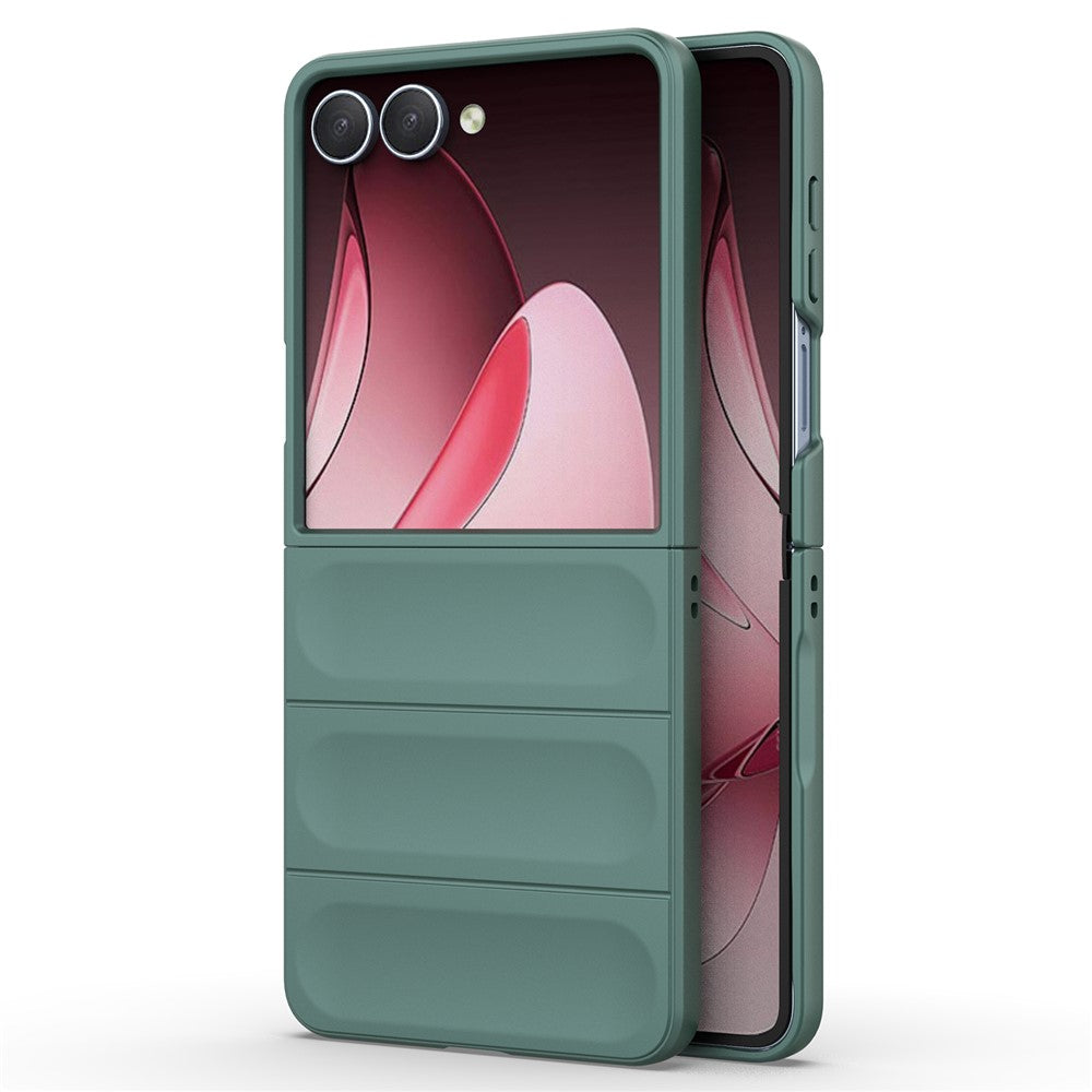 Til Samsung Galaxy Z Flip7 5G Etui Anti-Drop Blødt TPU Robust Telefon Bagcover