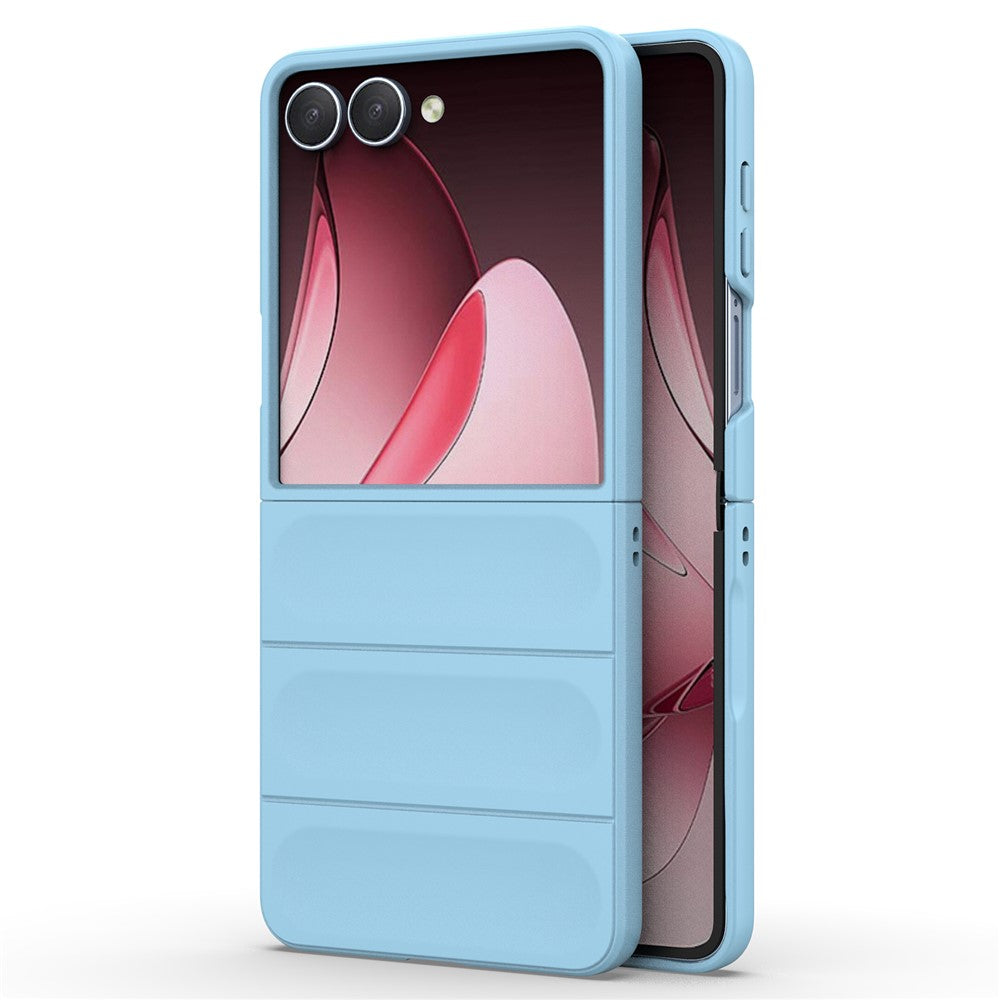 Til Samsung Galaxy Z Flip7 5G Etui Anti-Drop Blødt TPU Robust Telefon Bagcover
