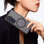 For Samsung Galaxy Z Fold7 5G Magnetic Case Anti Drop PC + TPU Phone Cover