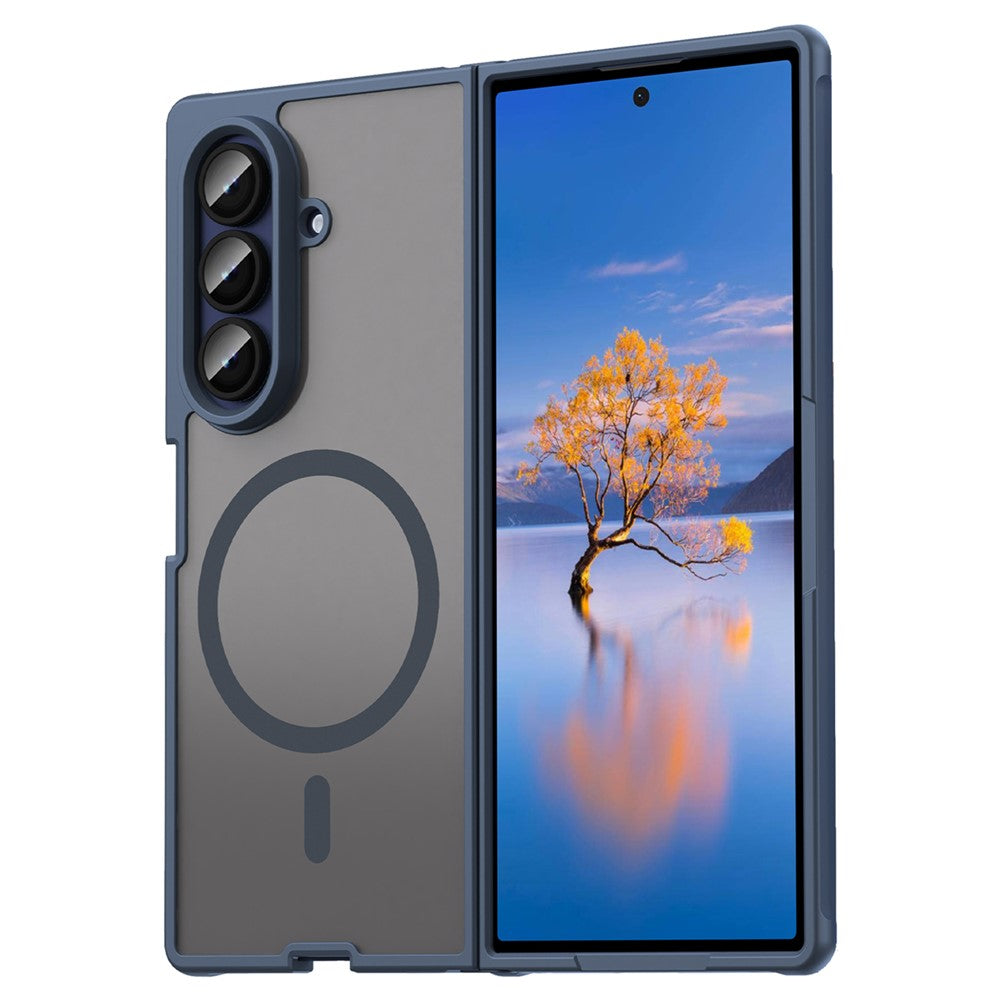 For Samsung Galaxy Z Fold7 5G Magnetic Case Anti Drop PC + TPU Phone Cover