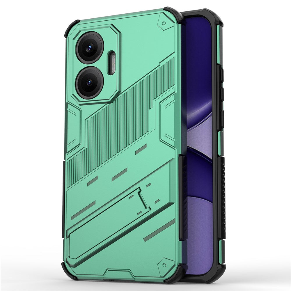 For Xiaomi Poco F7 5G / Redmi Turbo 4 Pro 5G Case PC + TPU Shockproof Phone Cover with Kickstand
