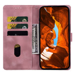 For Xiaomi Redmi Note 14 Pro 4G Leather Case Imprinted Checkered Pattern Wallet Stand Flip Phone Cover