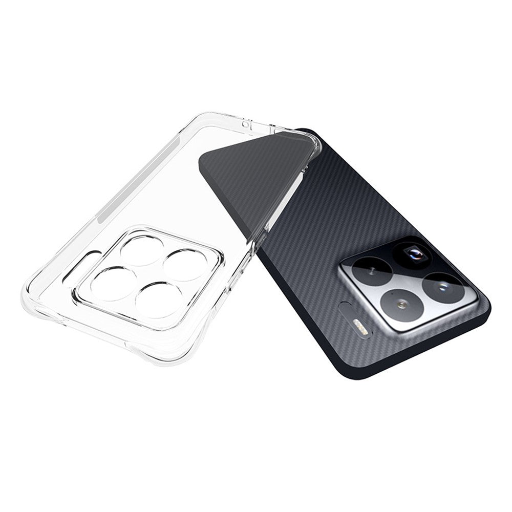 For Xiaomi 15S Pro TPU Phone Case Non Slip Transparent Mobile Phone Cover