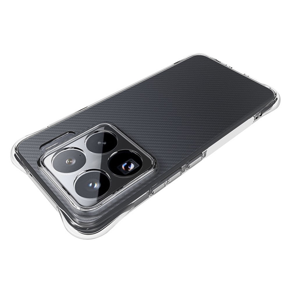 For Xiaomi 15S Pro TPU Phone Case Non Slip Transparent Mobile Phone Cover