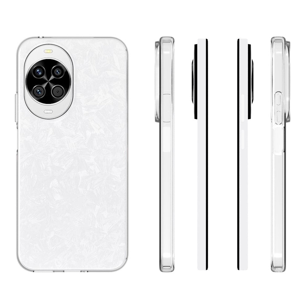 Huawei Nova 14 5G-skal, vattenstämpelbeständigt TPU-bakstycke, genomskinligt bakstycke