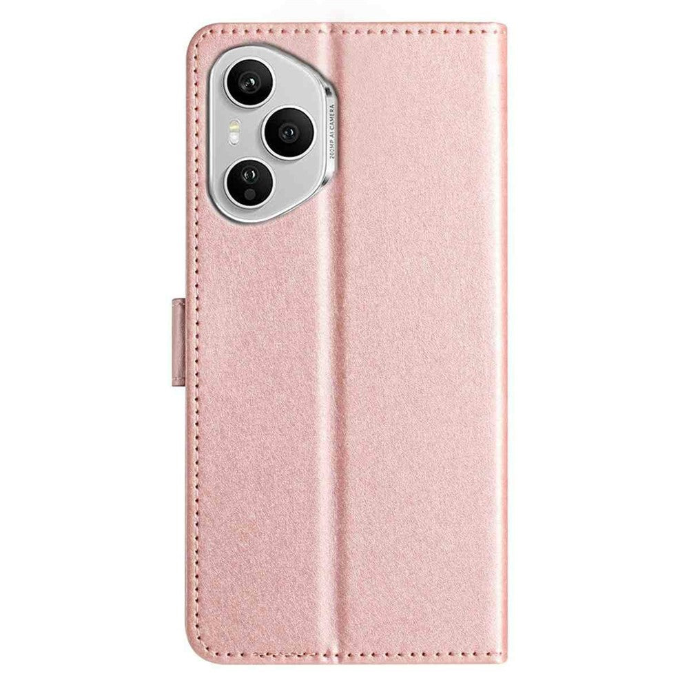 For Honor 400 Pro 5G (Global) Wallet Case Leather Folio Phone Cover Magnetic Clasp