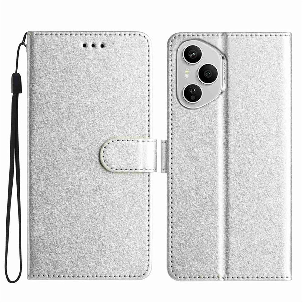 For Honor 400 Pro 5G (Global) Wallet Case Leather Folio Phone Cover Magnetic Clasp