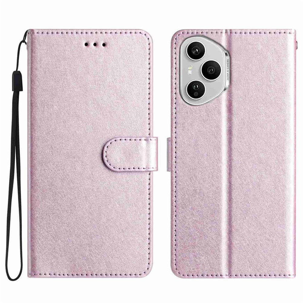 For Honor 400 Pro 5G (Global) Wallet Case Leather Folio Phone Cover Magnetic Clasp