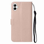 Samsung Galaxy A08 5G / A08 4G / A07 4G / A07s 4G-etui i PU-læder, foldbart mobilcover, pung og kortholder