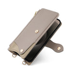 For Xiaomi Redmi Note 14S 4G Leather Case Wallet Stand Cover Irregular Tail Style with Chain Strap