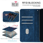 For Xiaomi Redmi Note 14S 4G Case RFID Blocking Color Splicing PU Leather Wallet Phone Cover
